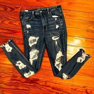 AE Super High Rise Jeggings